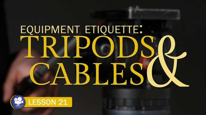Tripods & Cables Etiquette (Camera Lesson 21)