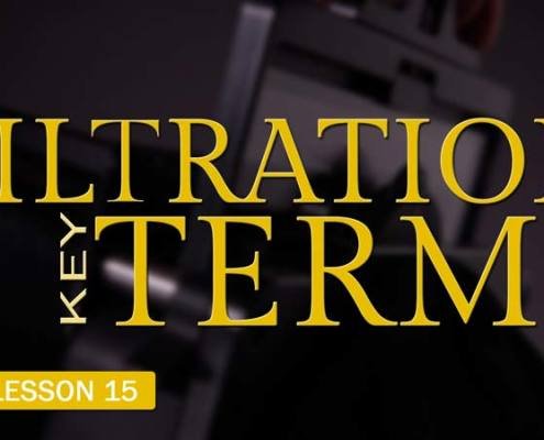 Filtration Key Terms (Camera Lesson 15)