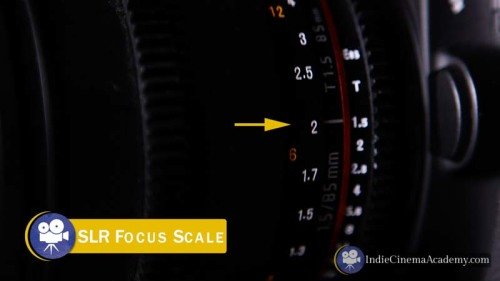 SLR Lens Focus Scale (Camera Lesson 09)