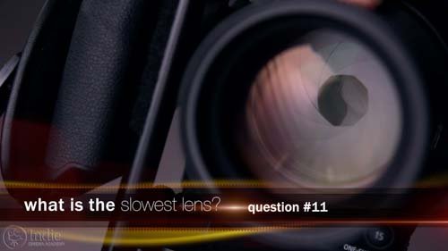 What Is The Slowest Lens? (LC115)