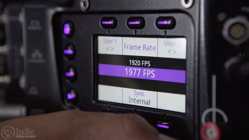 Phantom Flex 4K Frame Rate Options (CS001)