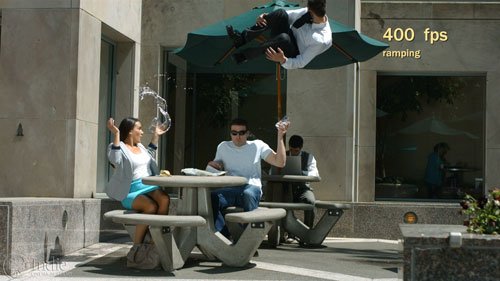 Man Flipping Off Table At 400fps (CS002)